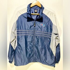 NFL reebok Windbreaker jacket Performance patriots team apparel men’s L